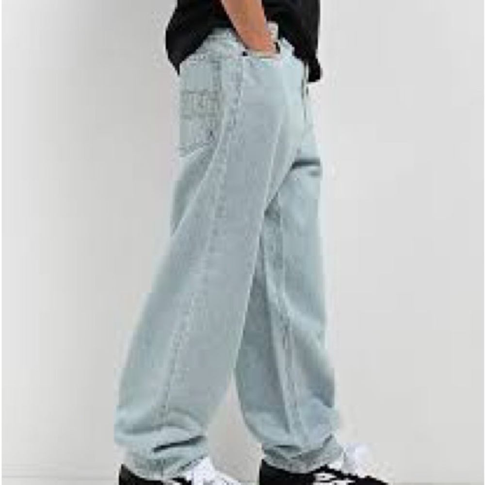 Empyre Kids SK8 Ultra Loose Fit Colby Light Blue Denim Skate Jeans